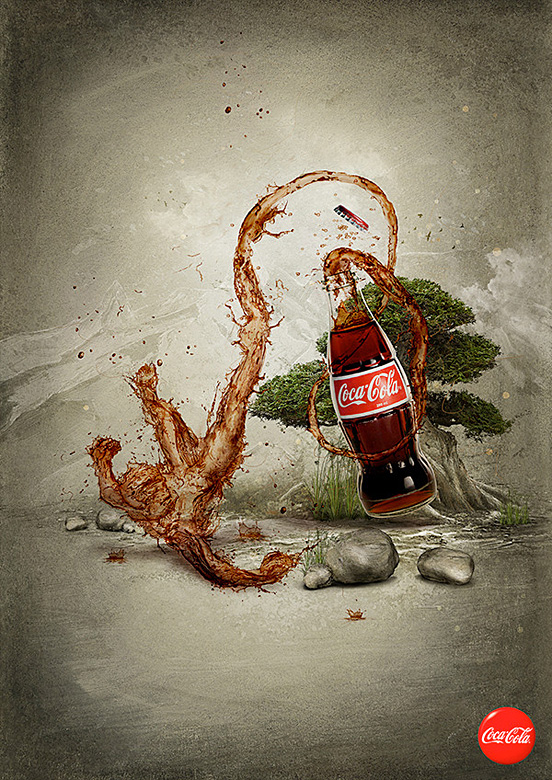 coca l1 50 Visionary Examples of Creative Photography #9