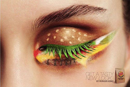 eye catching burger ad l1 50 Visionary Examples of Creative Photography #9