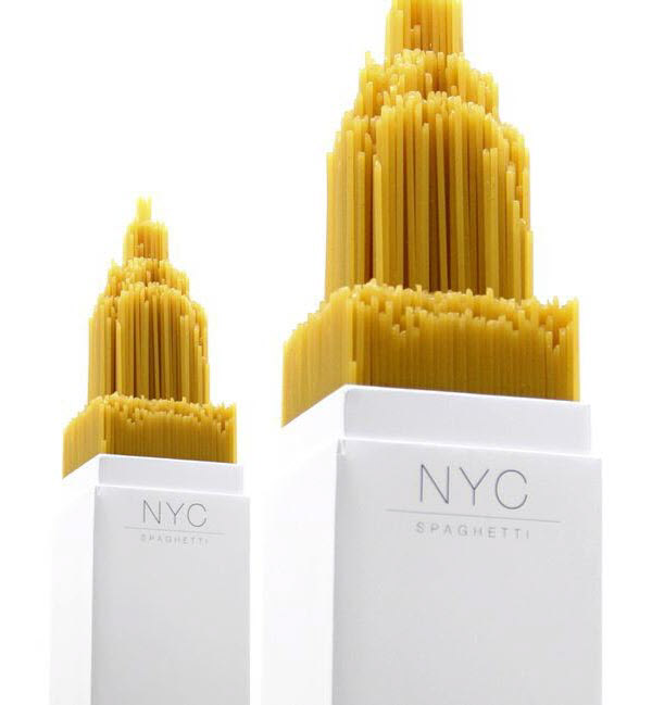 nyc spaghetti 36 Clever (and Quirky) Packaging Designs