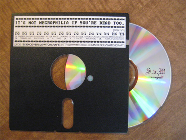Floppy Diskette CD Packaging
