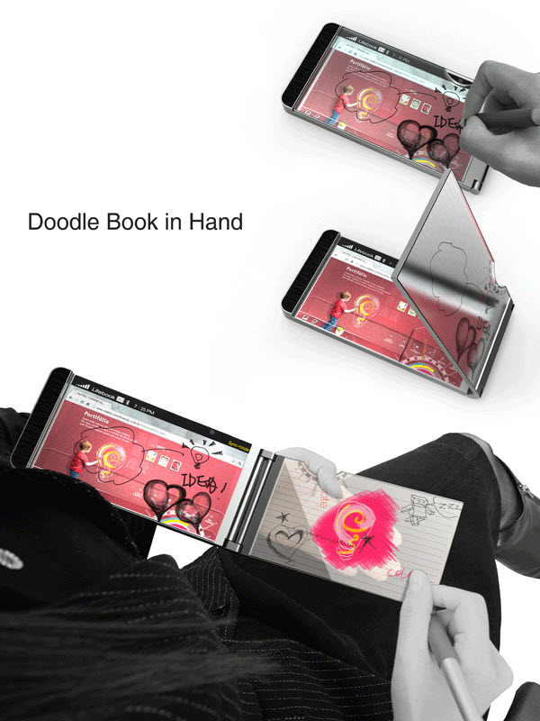 doodle book Futuristic and Innovative Concept Tablets