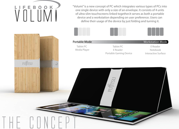 volumni Futuristic and Innovative Concept Tablets