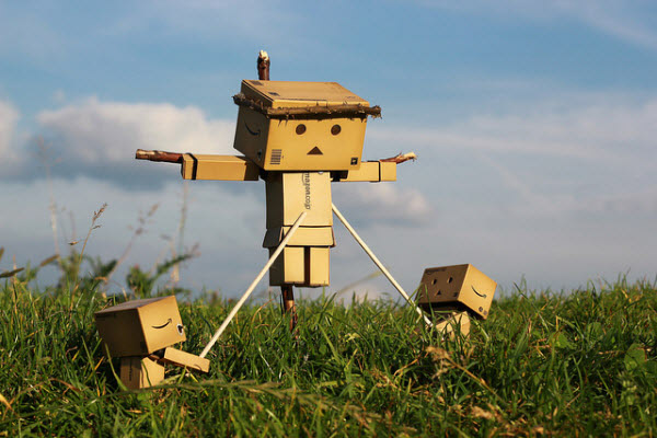 crucified danbo 50 Adorable Photos of Danbo That Make you go Awww!