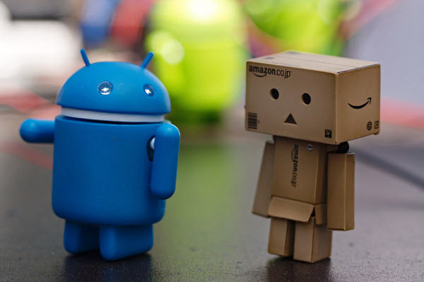danbo and blue android 50 Adorable Photos of Danbo That Make you go Awww!