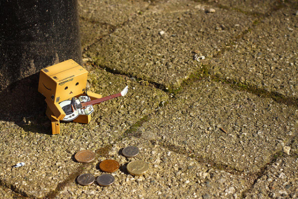 danbo busking 50 Adorable Photos of Danbo That Make you go Awww!
