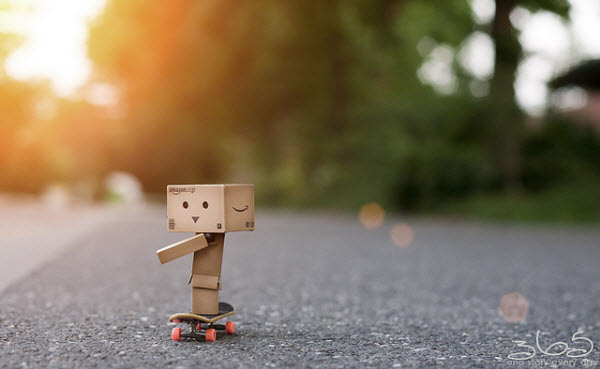in the evening 50 Adorable Photos of Danbo That Make you go Awww!