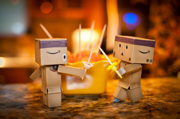 tooth pick warriors 50 Adorable Photos of Danbo That Make you go Awww!