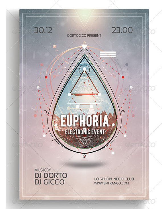 simple event flyer design