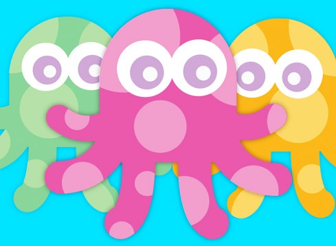 Create A Cute Vector Octopus in Illustrator with Simple Shapes