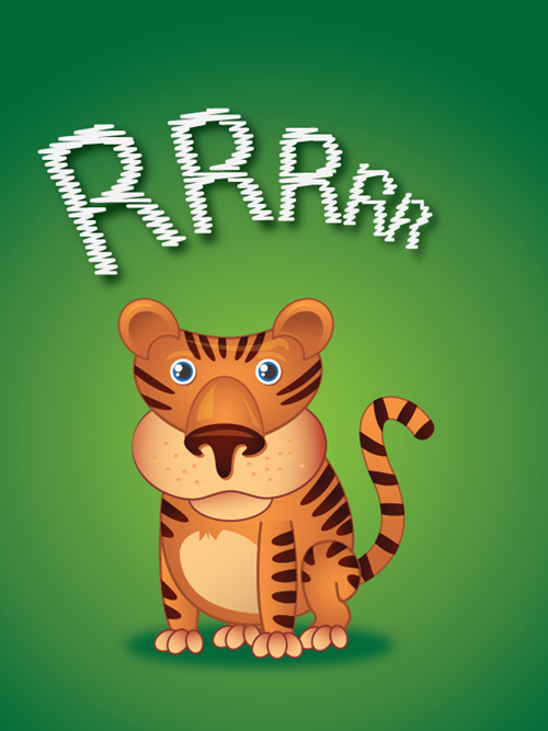 Create a Cute Little Tiger in Illustrator