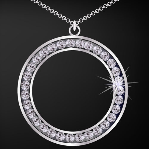 How to Create a Vector Diamond Necklace and a Chain