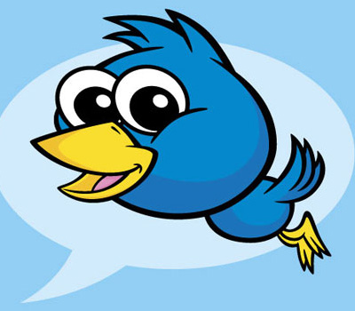 twitter bird 40+ Excellent Adobe Illustrator Cartoon Tutorials