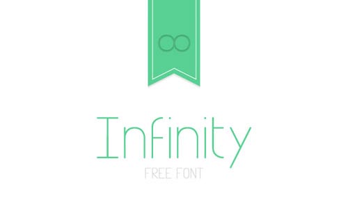 Download Infinity free font
