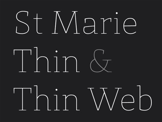 fonts