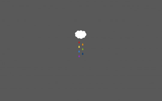 rainbow-rain