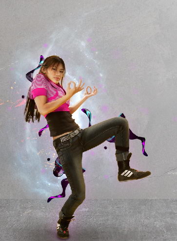 Photo Manipulation with Light Effects Photoshop Tutorial