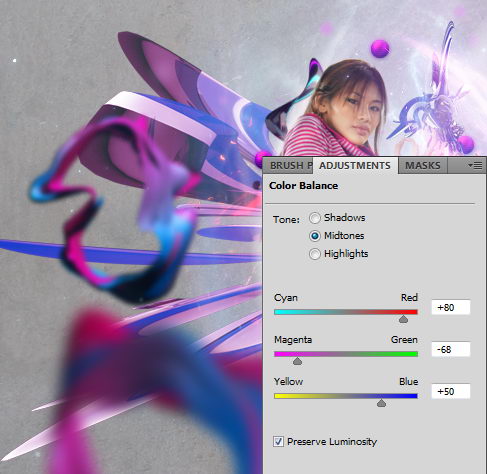 Photo Manipulation with Light Effects Photoshop Tutorial