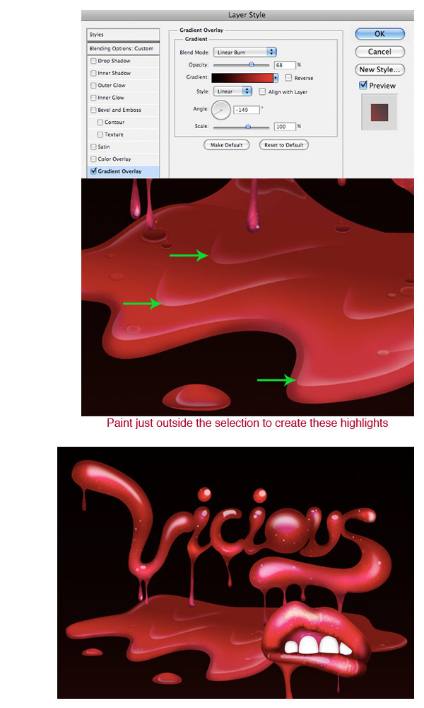 Create Brilliant Glossy Typography in Photoshop 26 Create Brilliant Glossy Typography in Photoshop