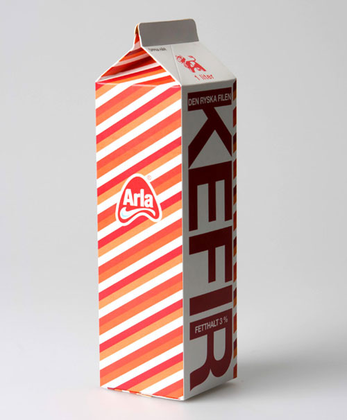 Arla Kefir Package Design