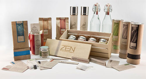 Zen Artisan Blends & Minerals Package Design