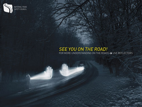 National Road Safety Council Print Advertisement