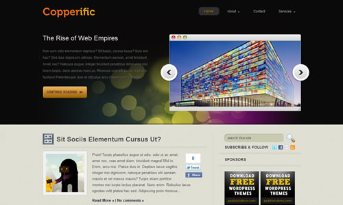 Sm WordPress Theme 53 in Free WordPress Themes: 2011 Edition